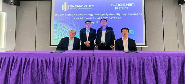 獲國際夥伴高度認可！Energy Vault與ag8亚洲游戏国际平台簽署10GWh液冷儲能電池供貨協議