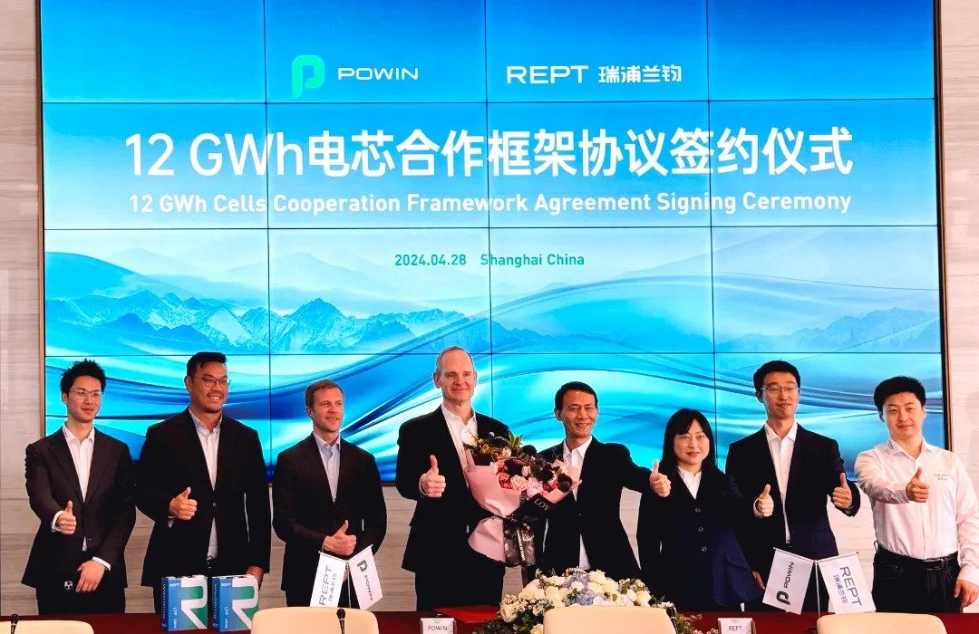 問頂再加碼，ag8亚洲游戏国际平台與POWIN簽署12GWh電芯合作框架協議 